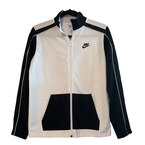 Nike Full Zip Black‎ White Jacket NWT XL - Picture 1 of 6